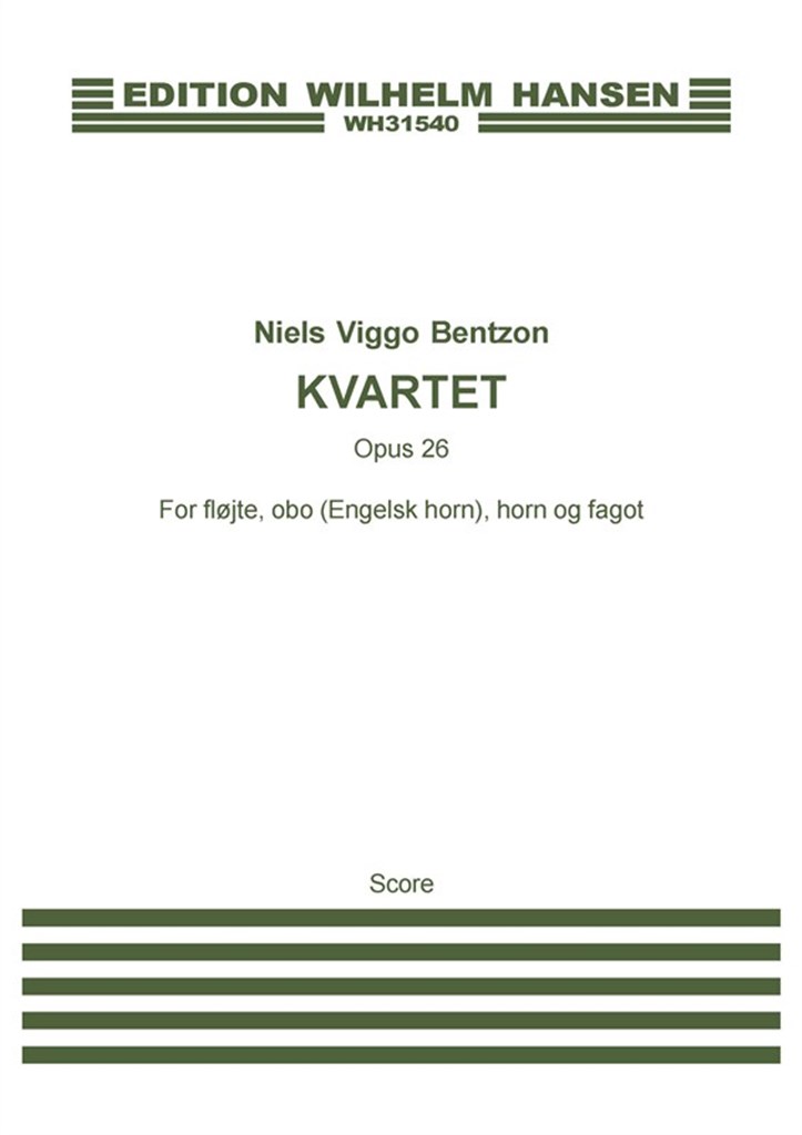 Quartet, Opus 26